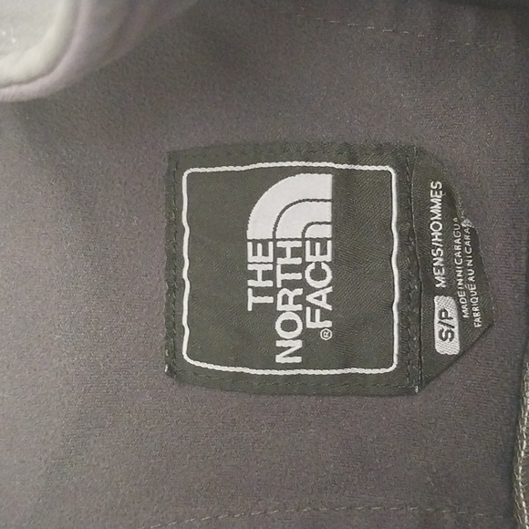 The North Face Windwall Grey Full zip Jacket Zip Pockets Size S - Picture 3 of 12